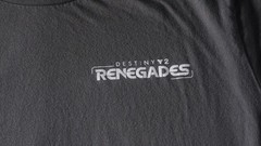 Destiny 2 Renegades Shirt Mens Large Gray Dev Team Crew Promo Video Game Tee