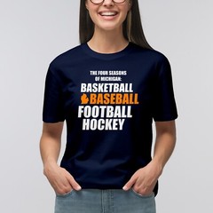 Four Seasons of Michigan T-Shirt