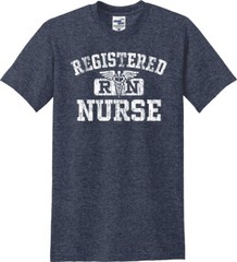 Registered Nurse RN Distressed T-Shirt (S-5X)