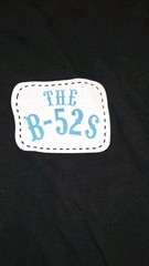 The B-52s T-Shirt XL Black Biker Skull Beehive Born to Party Athens GA Band Tee