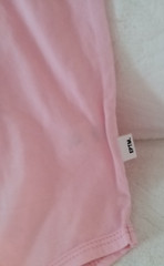 EPTM.Solid Color Long Length Curved Hem Tank Top – Pink -Size Small Set of Two