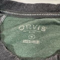 Orvis Long Sleeve Pullover Shirt Mens Medium Green Black Colorblock Fisherman