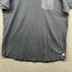 Marine Layer Terracotta Shirt Mens XL Navy Blue Pocket T Slub Relaxed Fit Soft