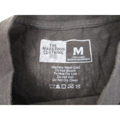 The Marathon Clothing T-Shirt Mens Medium Black Crenshaw Red Script Limited