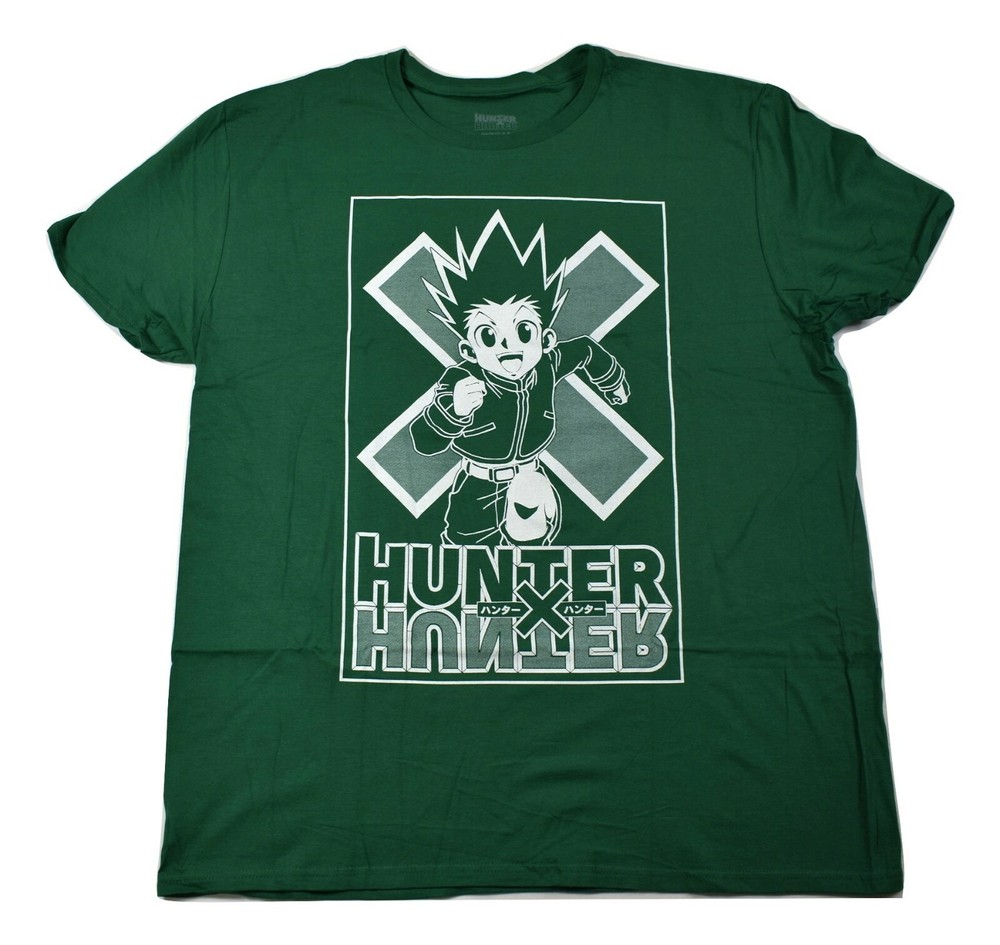Loot Crate Mens Hunter X Hunter Anime Gon Freecss Green Tee Shirt New XS-3XL