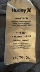 Hurley Light Blue Men’s XL TShirt