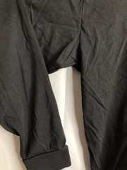 Asos Design Black Worldwide Graphic Doube Sided Long Sleeve T-Shirt Size M MEDIU