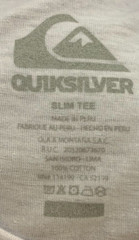 Quiksilver Mens Slim Fit American Flag T Shirt Short Sleeve Size S M XL
