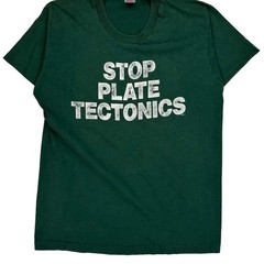 Humorous Slogan Fruit Of The Loom Single Stitch T-Shirt – XL Green Cotton