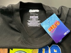 Naruto Black T shirt Young Adult-Small. NWT, Chest 34”