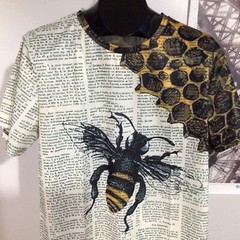 Graphic Prints Vibrant Color Trendy Ultra Soft Casual Short Sleeves Tee Shirts L