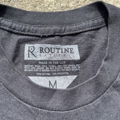 Routine Baseball Men’s Graphic Athletic T-Shirt Made In USA Size Medium