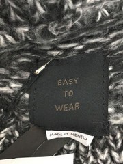 EASY TO WEAR Knit Sweater (Thick), Size 46, Acrylic, Black, ETW21AW-SWT001