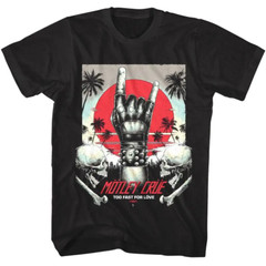 Motley Crue Too Fast for Love Men’s T Shirt