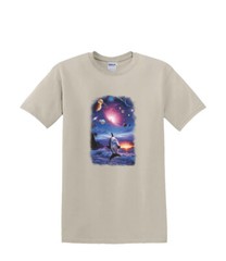 T-shirt small to 3xL – DOLPHIN ETERNITY sealife resort beach nautical fun- adult