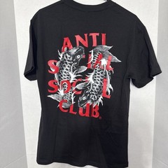 Anti Social Social Club Koi Pisces Black Tee ASSC DS Brand New Medium