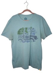 Life Is Good Cool Tee Blue Truck Graphic Size Large