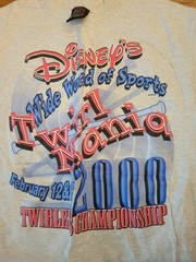 Vintage Disney Medium Mens Twirl Mania 2000 Championship. Wide World Of Sports