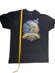 mighty fine tee shirt short sleeve black TECHIES KABOOM!! size XL