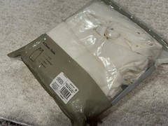 Goodfellow 4 Pack Classic Ribbed Tanks White Stretch Fabric Extra Long Size “M”!