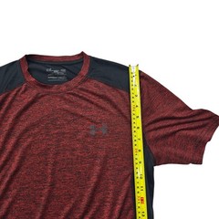 Under Armour Men’s Red Black HeatGear Compression T-Shirt M