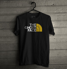 The Ghost Face Parody Black T-Shirt – Soft modern fit 90s Hip Hop tee