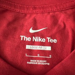 NIKE TEE KOBE BRYANT LOGO [FZ8071-636] LOOSE FIT T SHIRT RED MAMBA SZ L