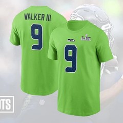 HOT! Kenneth Walker III #9 Seattle 2026 Name and Number Special Gift For Fan