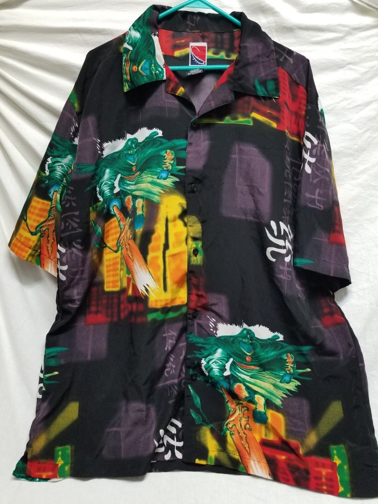 Zelda Link Button Front Shirt? Size XL
