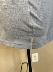 Avalanche Outdoor Supply Axel T-shirt Zipper Chest Pocket Grey Mens Size XL