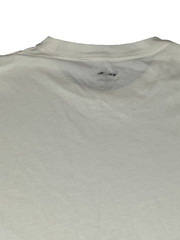 J Crew Slim Sueded Cotton T Shirt Mens Medium Ivory Short Sleeve Crewneck Tee
