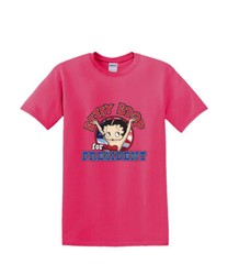 T-Shirt S to 2XL 3XL – BETTY BOOP -for PRESIDENT – Fun Humor Adult