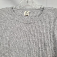 Northwest Territory Men’s Sz L Gray Waffle Knit Thermal Base Layer USA
