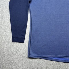 Patagonia Capilene T Shirt Men Medium Blue Raglan Outdoor Hiking Base Layer