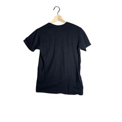 B&C Collection Berlin Graffiti Graphic T-Shirt Black Peace Sign XS E150