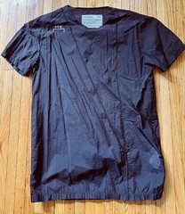 A-COLD-WALL* Black Nylon Logo Short Sleeve T-Shirt Men’s Size S Crew Neck
