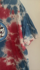 Buc-ee’s 4th July Shirt Mens XL Tie Dye Red White Blue Get It Poppin Bucees Used