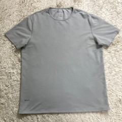 BYLT Shirt Mens Large Gray Performance Crew Neck Lux Short Sleeve Tee