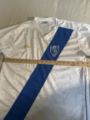 Vintage Guatemala Umbro Futbol Soccer Jersey White Size Medium 90s Nostalgia