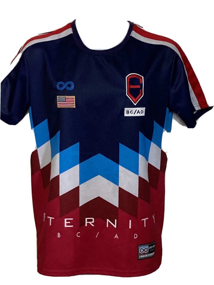 ETERNITY BC/AD mens Jersey size Medium M 100%AUTHENTIC ITALY MOTOR SPORTS j177