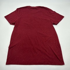 CSG Champs Sports Gear T-shirt Men S Burgundy Aop Pocket .#41499
