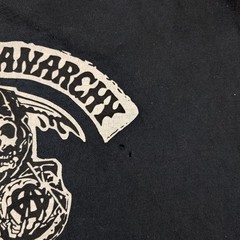 Sons of Anarchy California Black t-shirt tee Men’s Size XL Faded & Distressed