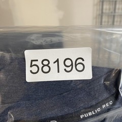 Public Rec Shirt Mens Medium Blue V-Neck Pima Cotton Gym Everyday Soft Tee Top