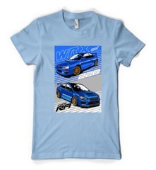 Japanese WRX Supercar Sport Classic Custom Car Personalised Unisex Adult T Shirt