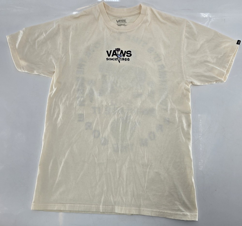 Vans “From The Core” T-Shirt – Color Off White – Size M