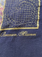 Vintage 90s Brandon Missouri Single Stitch T-shirt 2XL Streetwear Blue