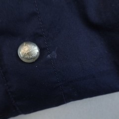 Vintage Karl Kani Jeans Shirt Navy Size XXL 90s Hip Hop Oversized