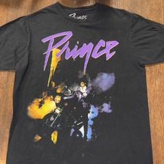 Prince Purple Rain Tee-Shirt Size Large