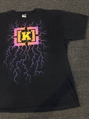 Vintage Krew Kr3w Lightning Streetwear Skateboarding T Shirt Black Size 2XL Rare