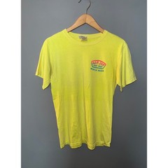 Ron Jon Surf Shop Myrtle Beach Neon Yellow Graphic T-Shirt Mens Small Pink Blue